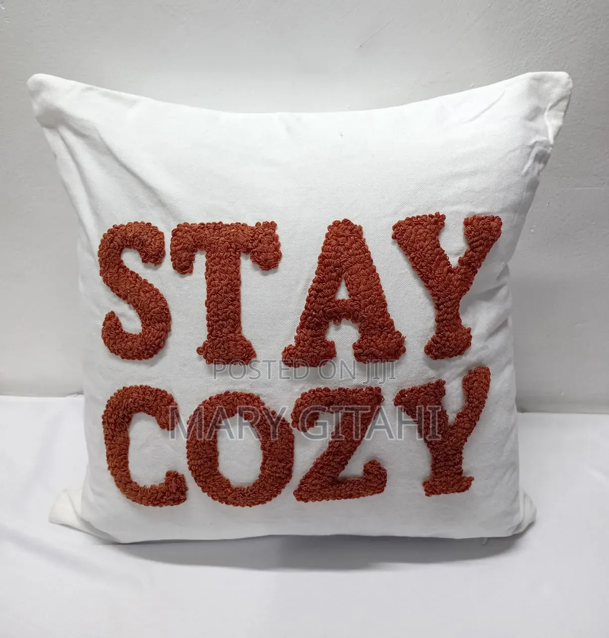 Tufted Boho Cushion Cover Size* : 45*45 Cm
