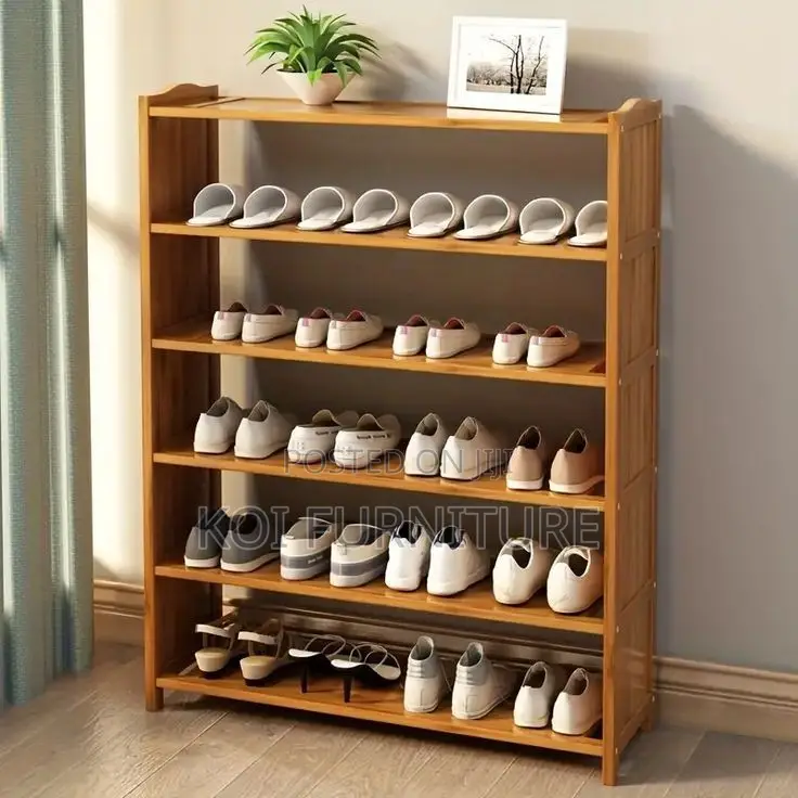 Wooden Shoe Storage Organizer