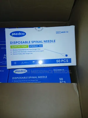 Disposable Spine Needle 25G Orange 90mm-50s