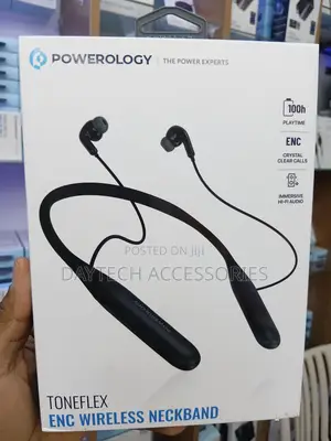 The Powerology Toneflex ENC Wireless in-Ear Bluetooth Neckband
