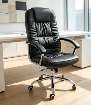 Office Chair : Ergonomic Leather Work Chair