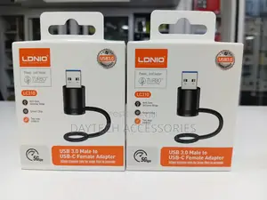 The LDNIO LC310 USB 3.0 Male to USB-C Female Adapter