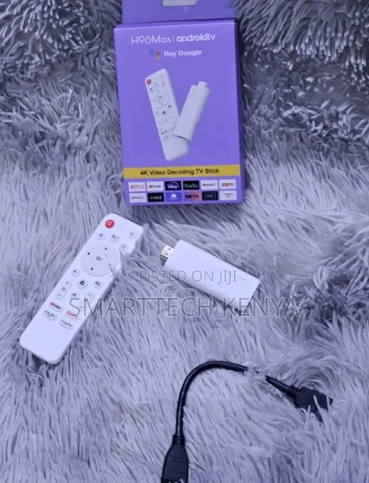 Android TV Stick H96 Max H313 TV Stick Google Voice Assistant