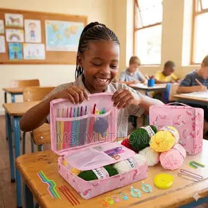 Portable 59-Piece Beginner/ CBC Crochet Starter Kit Features