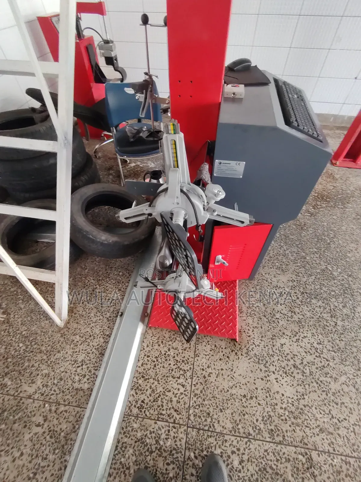 Improve Steering Stability 3d Wheel Alignment Sp-G6ls Machine Wula