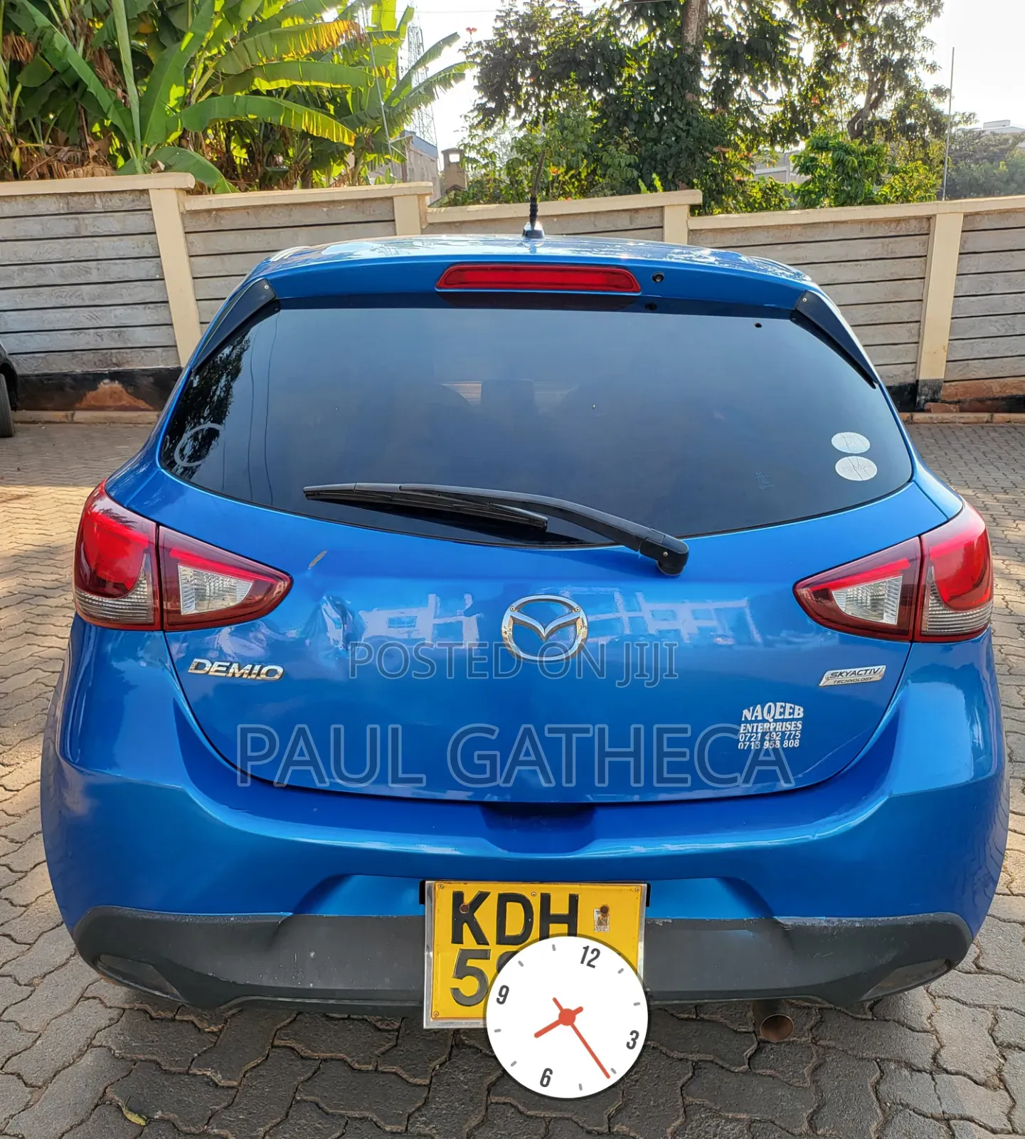 Mazda Demio 2015 Blue