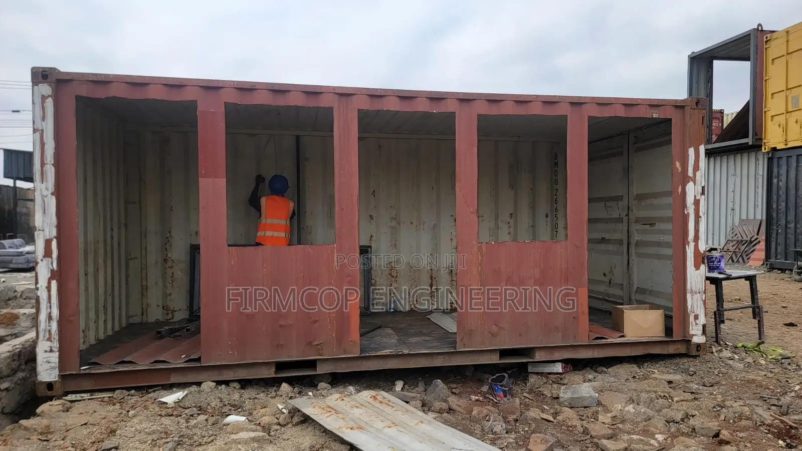 20ft Container Office Project in Progress