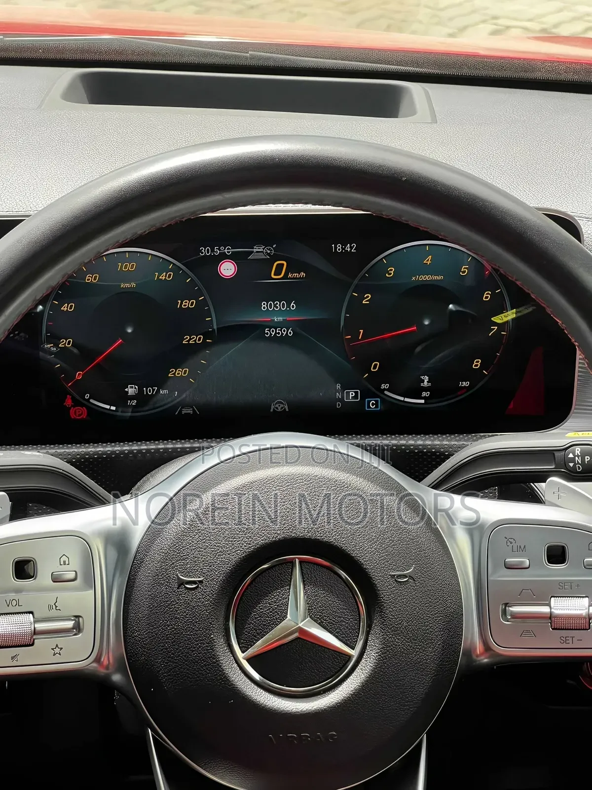 Mercedes-Benz A-Class 2019 Red