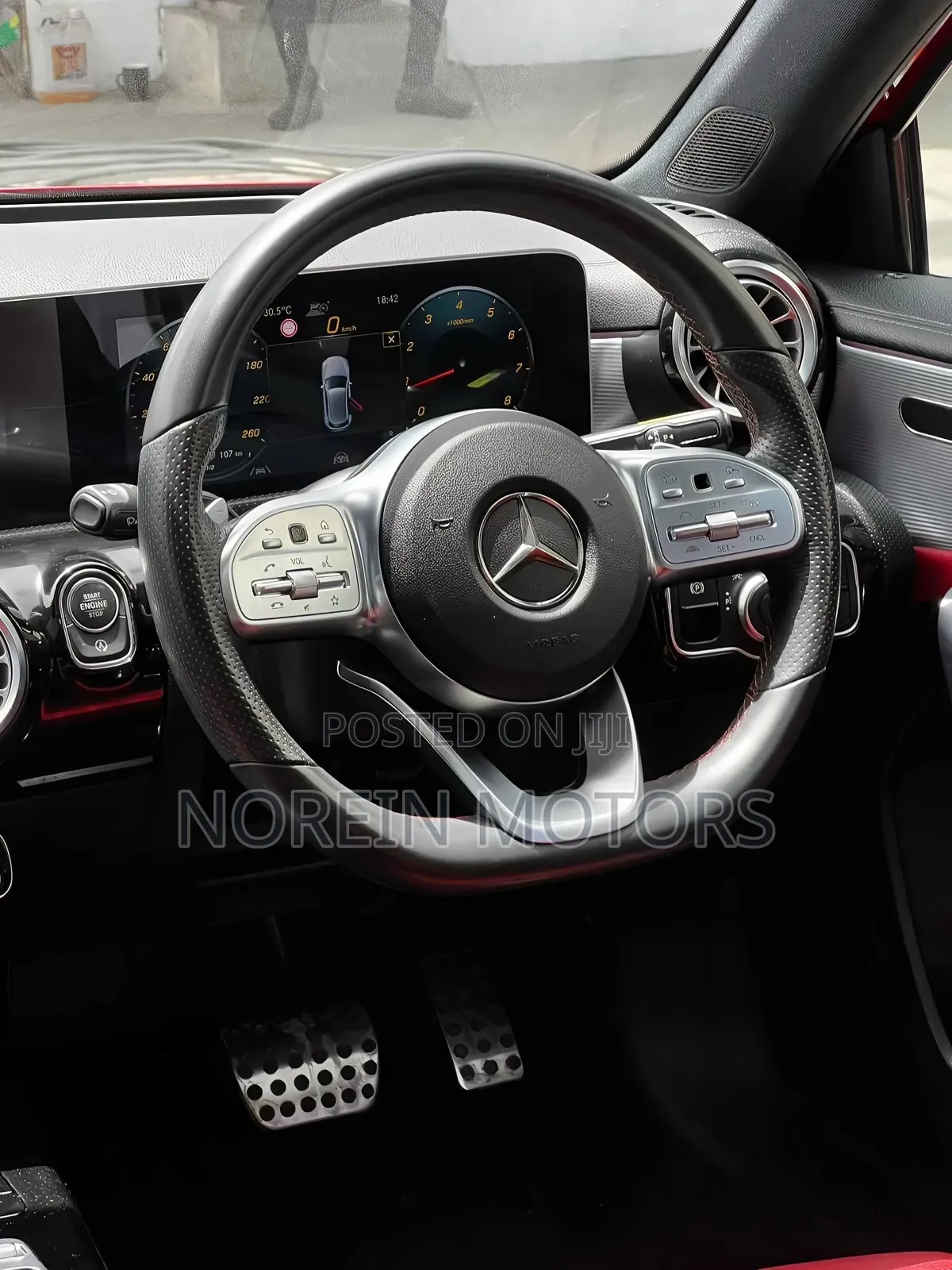 Mercedes-Benz A-Class 2019 Red