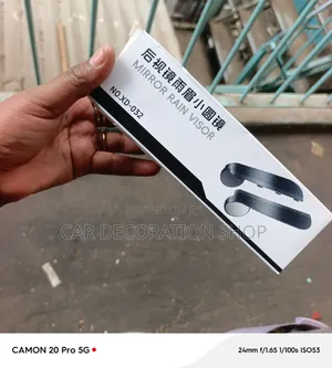 Self Adhesive Side Mirror Rain Drops Guards to Keep Clear View