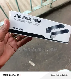 Self Adhesive Side Mirror Rain Drops Guards to Keep Clear View