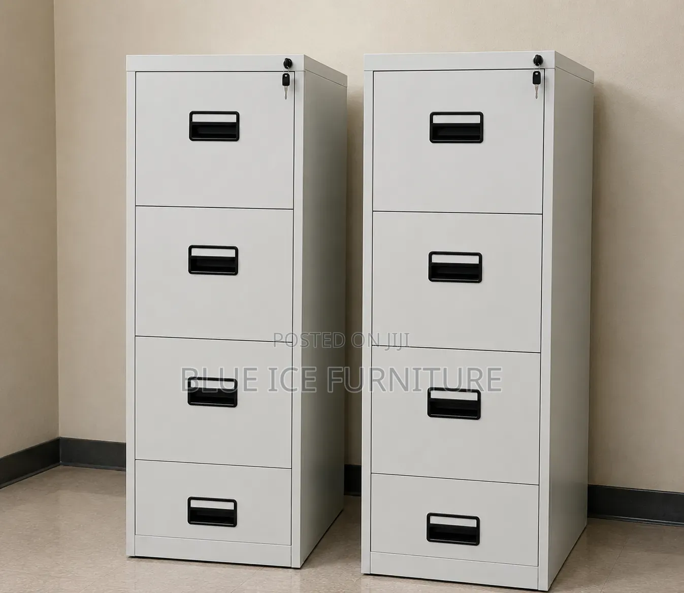 4 Drawer Filing Cabinet With Lock