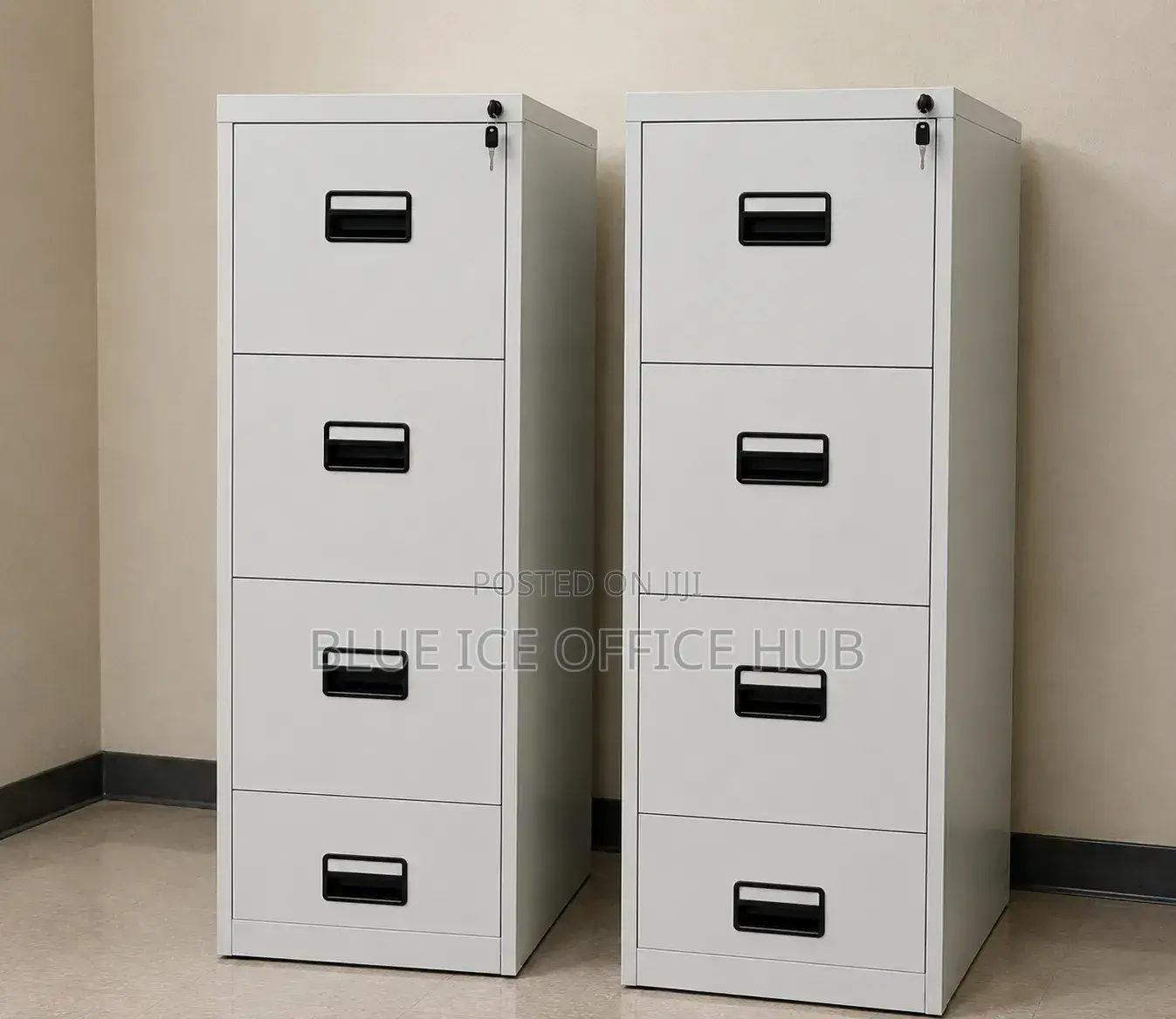 4 Drawer Filing Cabinet With Lock