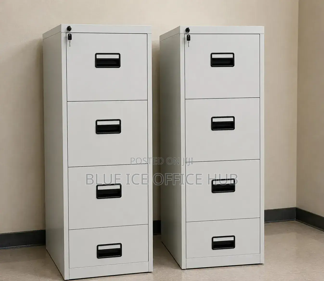4 Drawer Filing Cabinet With Lock