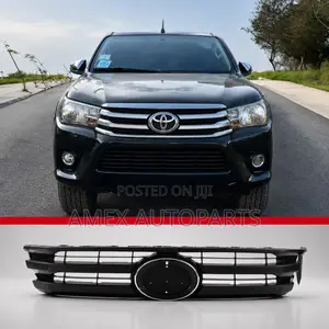 Grille Toyota Hilux Revo 2016 Model Onwards Full Black