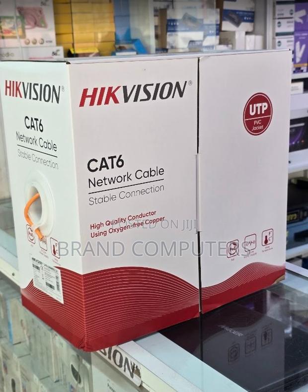 New Cat 6 Indoor Pure Copper Cable – High-Speed Ethernet Cable