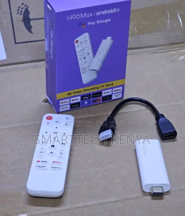 Android TV Stick Uhd Hdmi Streaming Player H96 Max 2gb 16gb