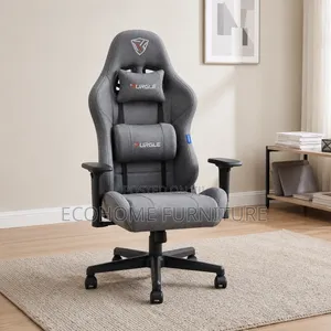 Gaming Chair – Black Yellow High Back Recliner PC Chair