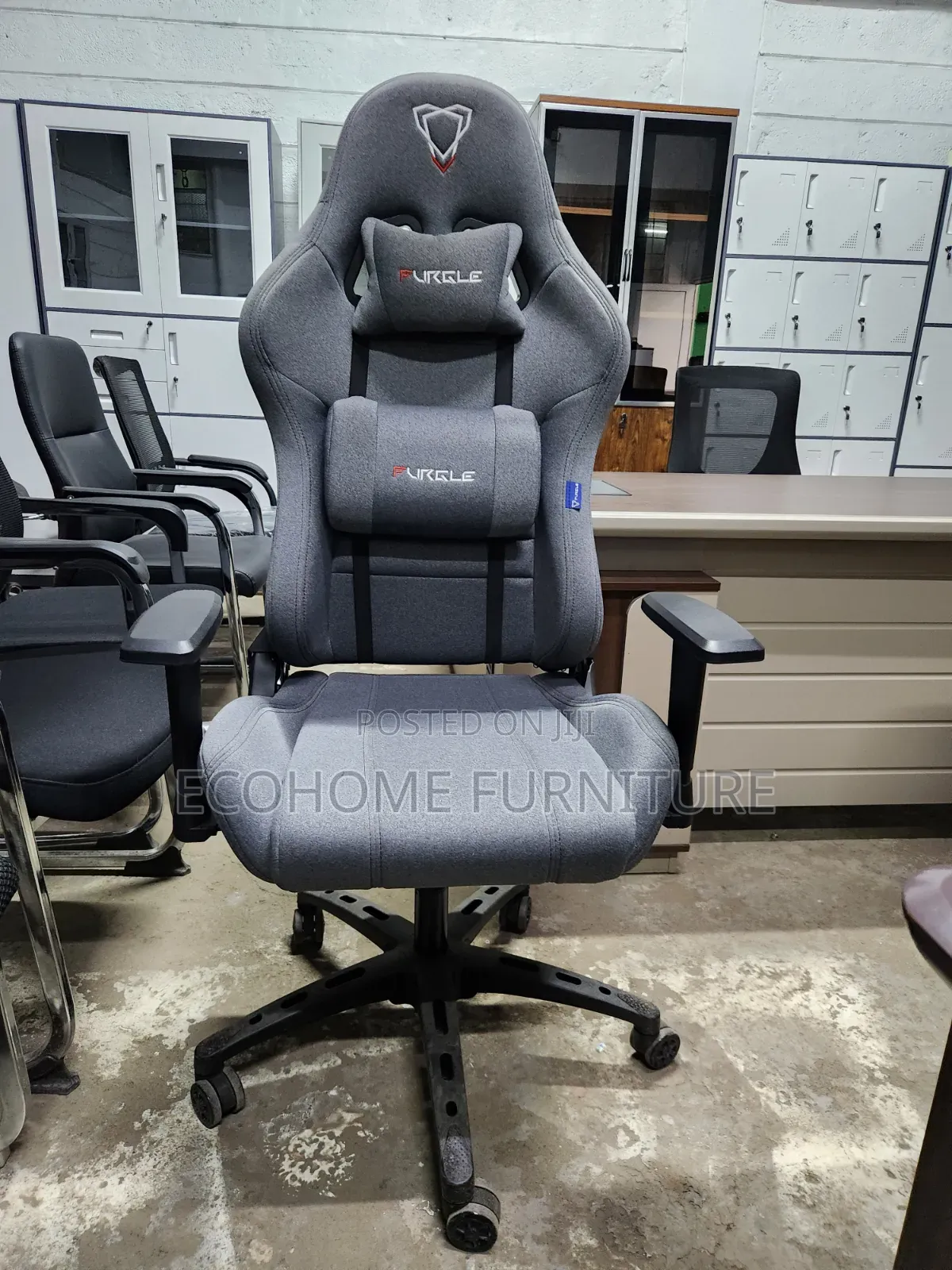 Gaming Chair – Black Yellow High Back Recliner PC Chair