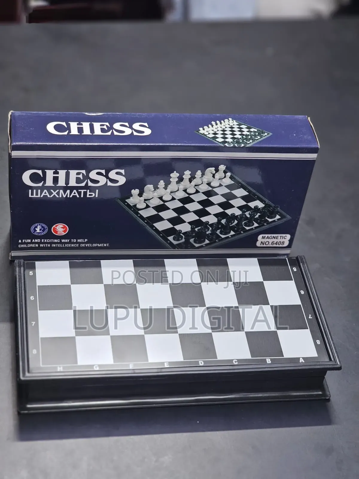 Chess Board Black and White