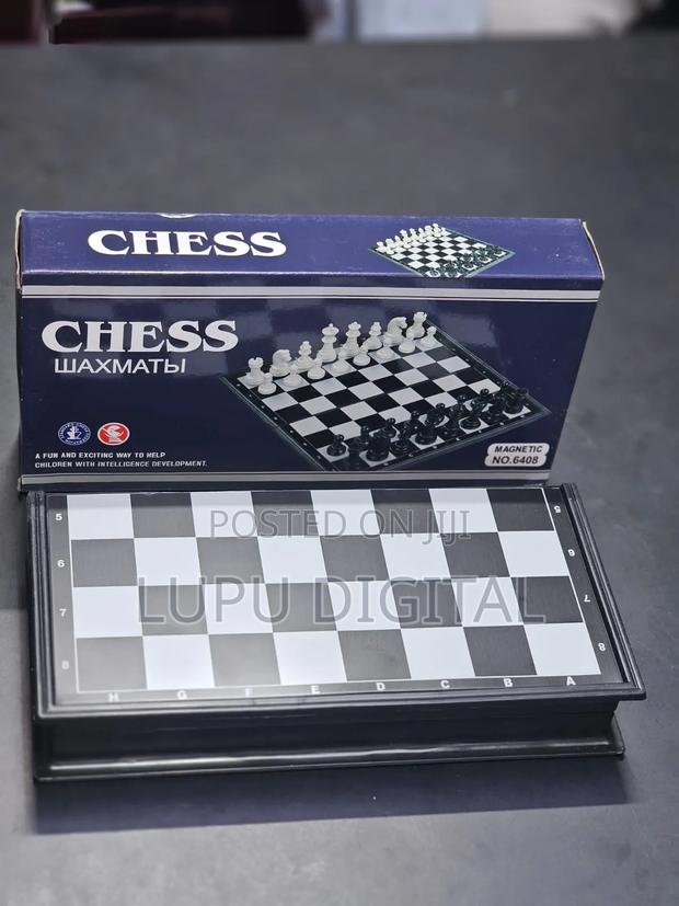 Chess Board Black and White
