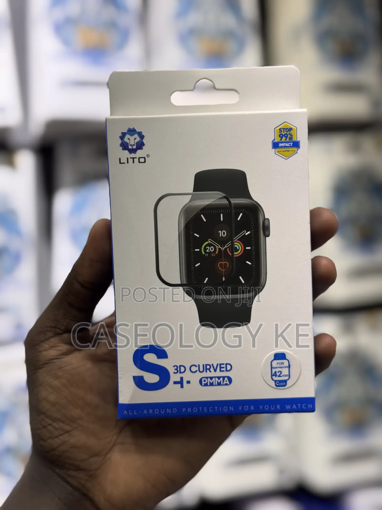 3D Curved Apple Watch Series 10/11 42mm Protector by Lito