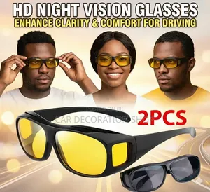 Uv Day Tim Protection and Amber/Yellow Night Driving Glasses