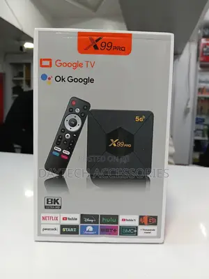 The X99 Pro Android TV Box Quad-Core Smart Media Player.