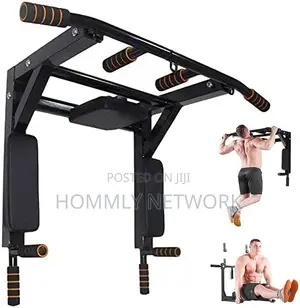 Multi-Functional Wall-Mounted Pull-Up Bar