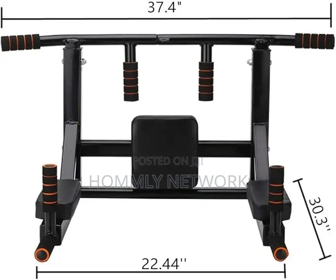 Multi-Functional Wall-Mounted Pull-Up Bar