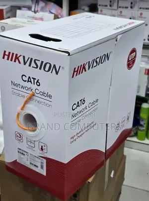 Hikvision Cat 6 Network Ethernet Cable Full Copper