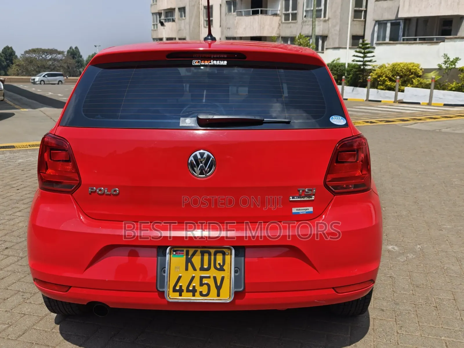 Volkswagen Polo 2017 Red