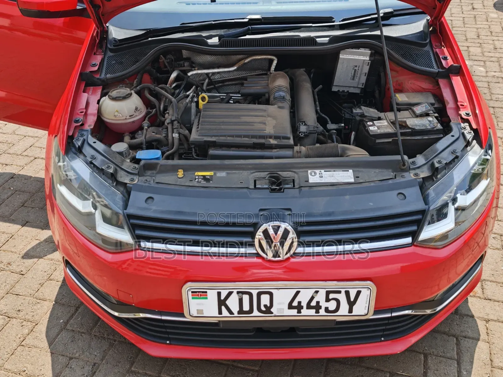 Volkswagen Polo 2017 Red