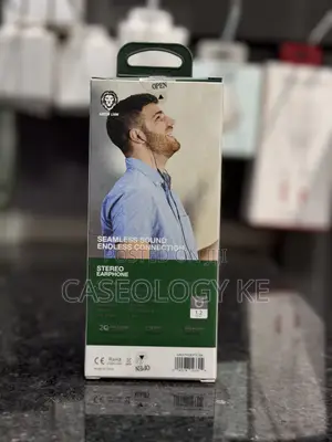 Green Lion Stereo Earphones Type C (Black)