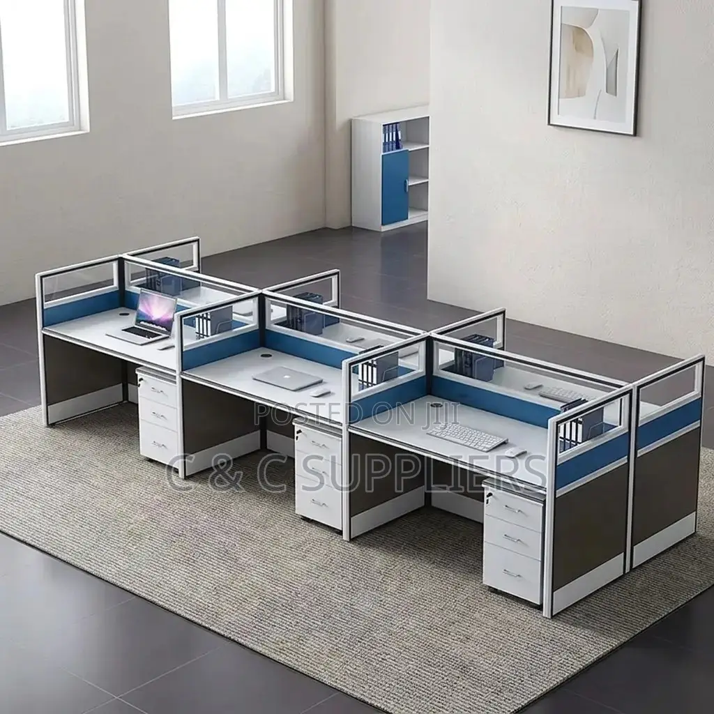6-Way Imported Modular Workstation.