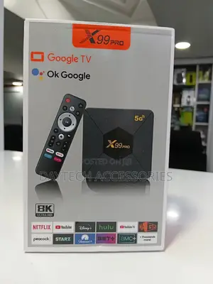 X99 Pro Android TV Box 8gb/128gb - Black