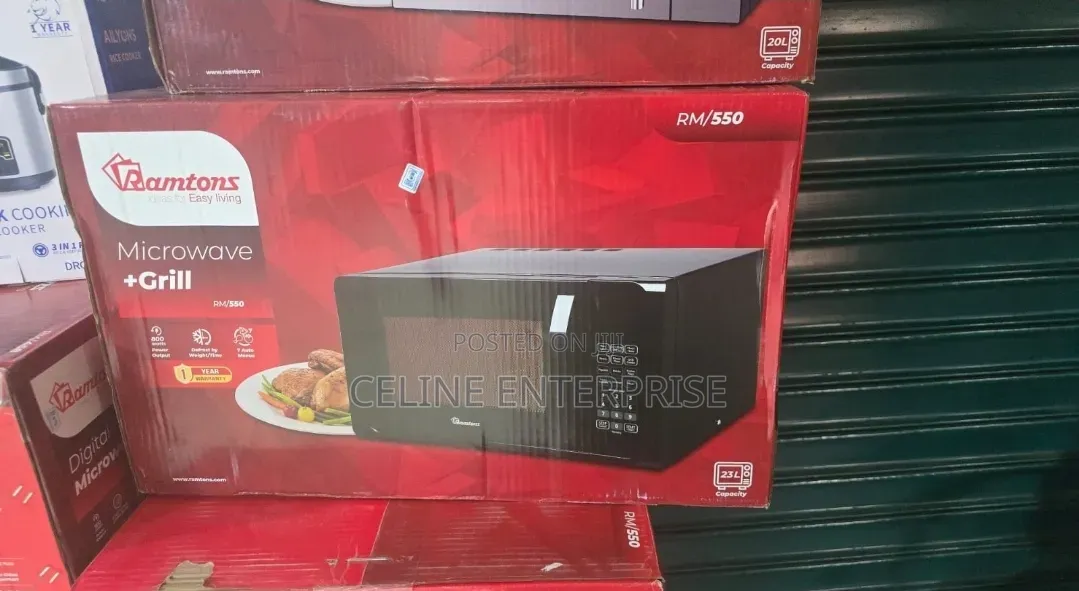 Ramtons RM/550 - 23 Litres Microwave+Grill