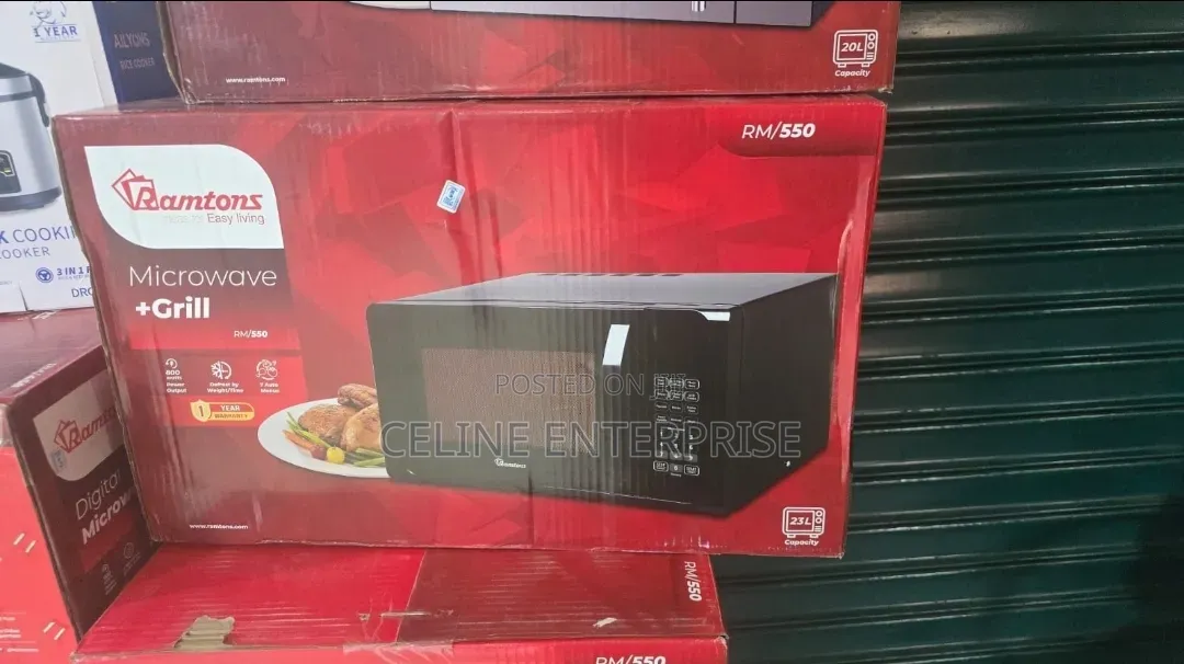 Ramtons RM/550 - 23 Litres Microwave+Grill