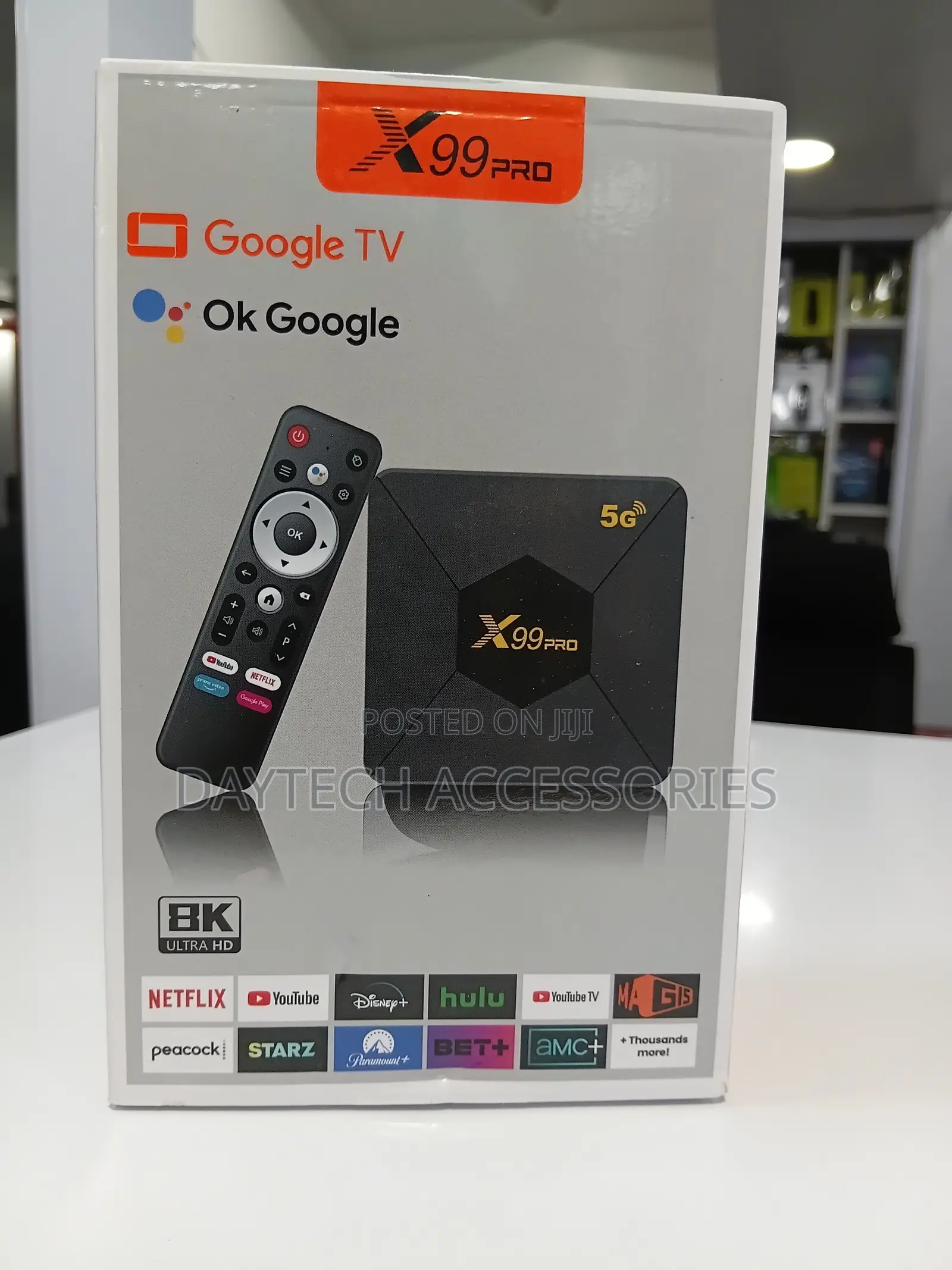 X99 Pro Android TV Box 8gb/128gb - Black