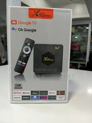 X99 PRO Android TV Box Android 14 RK3518 Quad Core.
