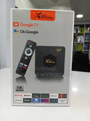 X99 PRO Android TV Box Android 14 RK3518 Quad Core.