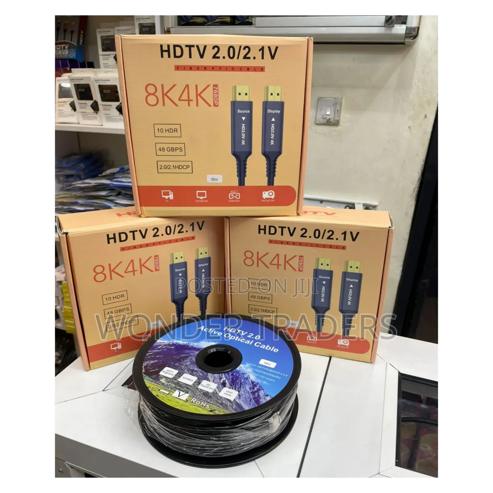 Fiber Optical Hdmi Cable 50m