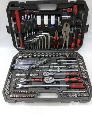 142-Piece Chrome Vanadium Mechanic Tool Set