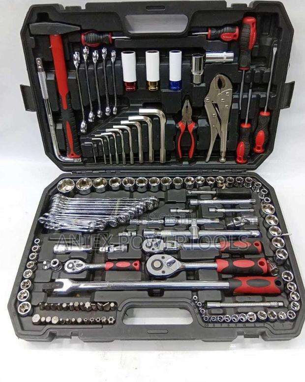 142-Piece Chrome Vanadium Mechanic Tool Set