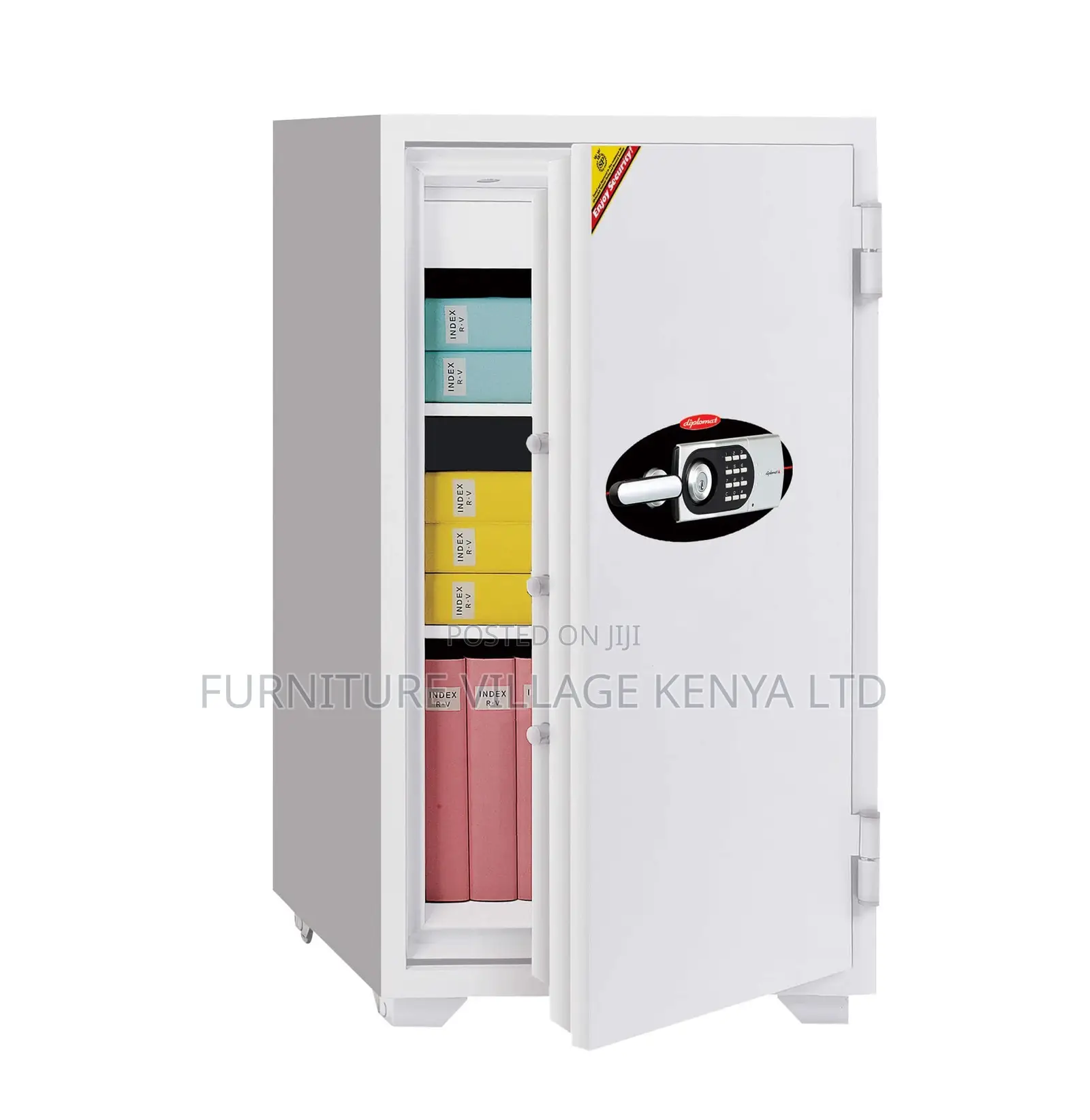 Diplomat Safe; 080EHK Modern Fireproof Diplomat Safe