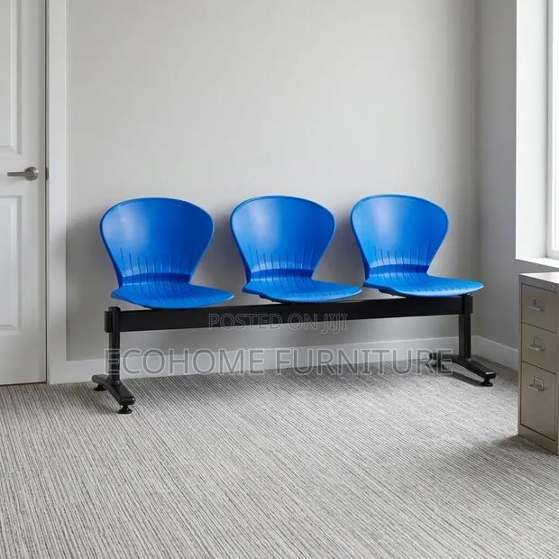 Waiting Bench – 3 Seater Reception Office Waiting Chair