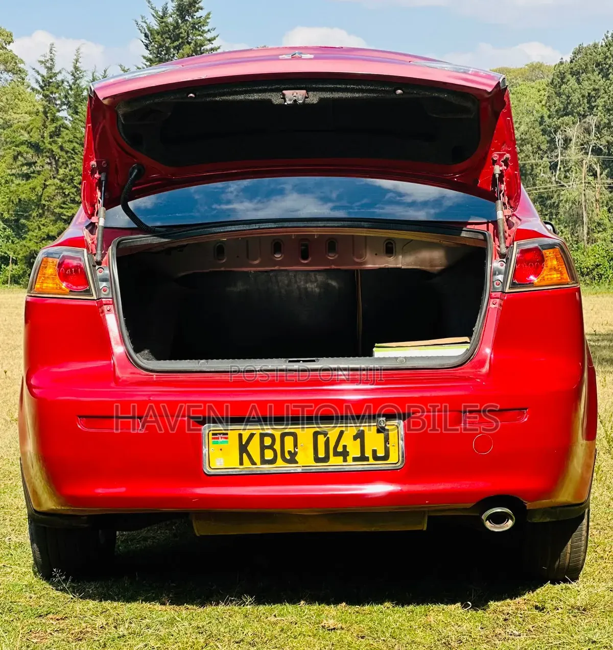 Mitsubishi Lancer 2010 Red