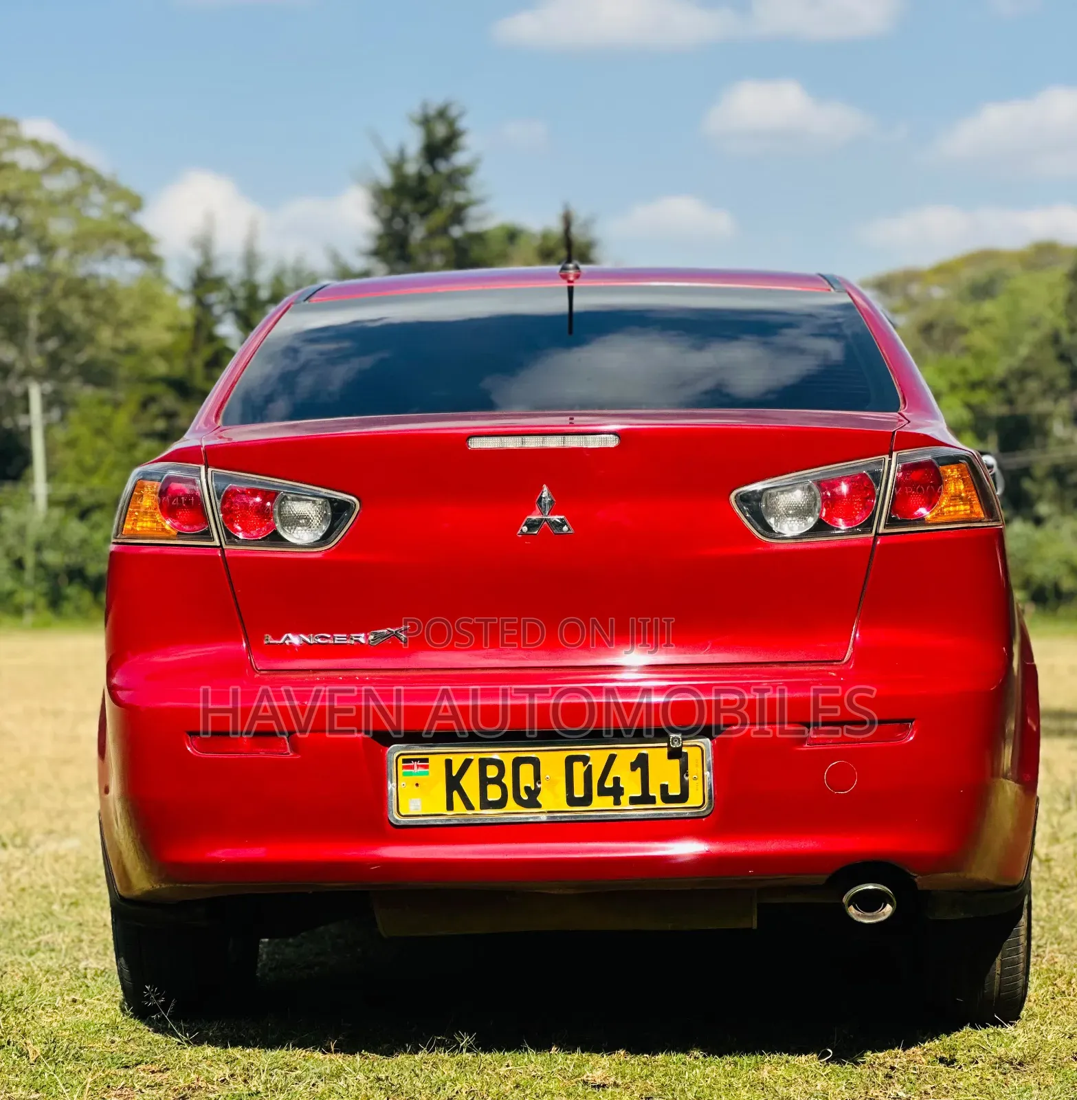 Mitsubishi Lancer 2010 Red