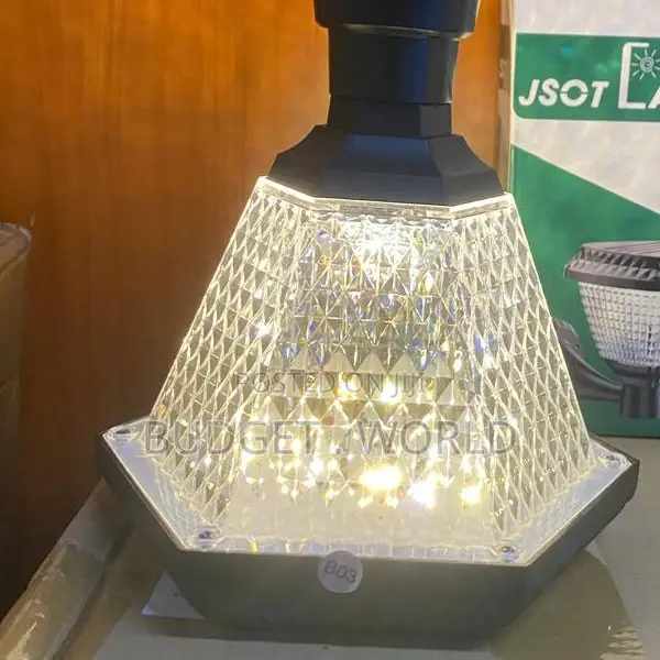 LED Solar Garden Pillar Light