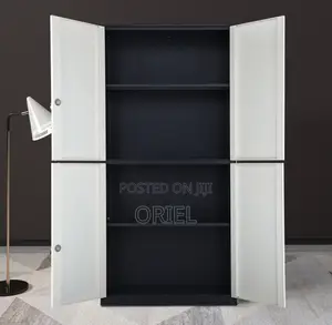 Office Cabinet : Office Steel 4 Doors File Storage Cabinet